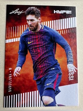 2020 Leaf HYPE! Lionel Messi Card #46 Barcelona GOAT Miami NM w/Sleeve